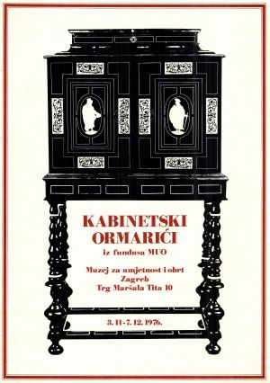 MUO-022487: KABINETSKI ORMARIĆI iz fundusa MUO: plakat