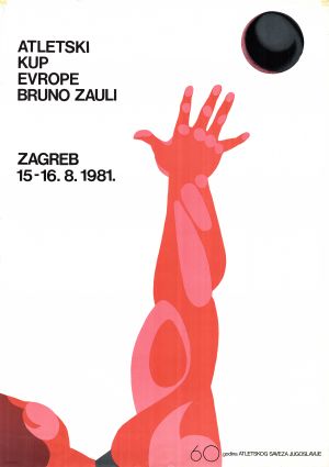 MUO-028186: Atletski kup Evrope Bruno Zauli: plakat