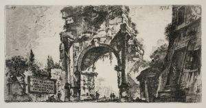 MUO-048467/19: Arco di Druso alla Porta di Sebastiano in Roma: grafika