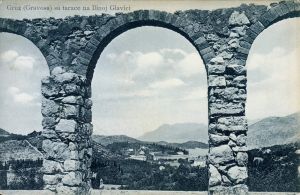 MUO-008745/910: Dubrovnik - Gruž s Iline Glavice: razglednica