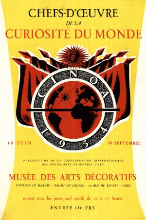 MUO-009983: CHEFS-D'OEUVRE DE LA CURIOSITÉ DU MONDE: plakat