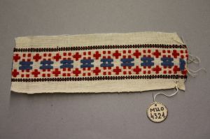 MUO-004321: Uzorak narodnog tkanja: uzorak narodnog tkanja