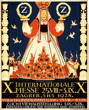 MUO-005416/05: X. INTERNATIONALE MESSE: plakat