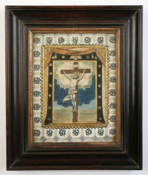 MUO-004637: Isus na križu: posvetna slika