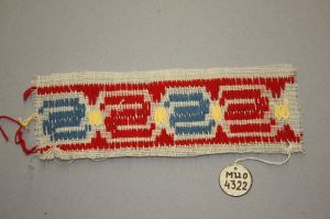 MUO-004322: Uzorak narodnog tkanja: uzorak narodnog tkanja
