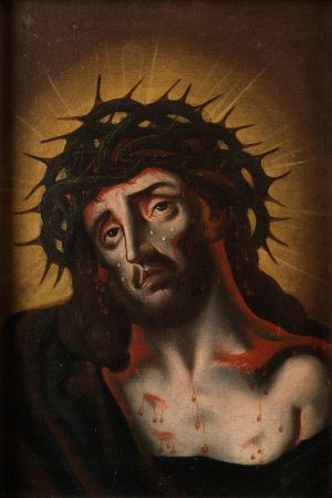 MUO-004661: Krist s trnovom krunom: slika