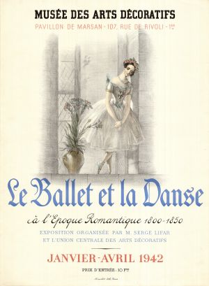 MUO-009982: Le Ballet et la Danse: plakat