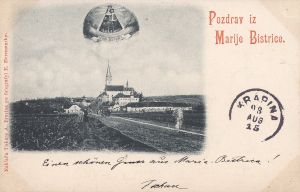 MUO-035241: Marija Bistrica - Panorama: razglednica