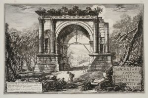 MUO-048467/05: Veduta dell'Arco fabbricato in onore d'Augusto: grafika