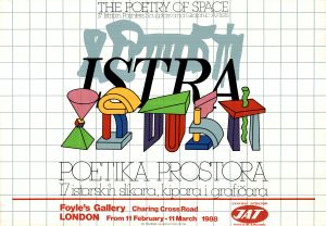 MUO-018304: POETIKA PROSTORA the poetry of space ISTRA: plakat