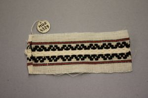 MUO-004329: Uzorak narodnog tkanja: uzorak narodnog tkanja