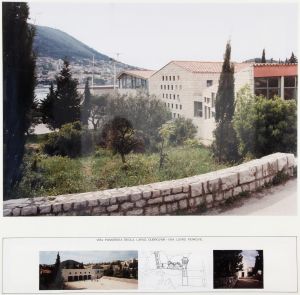 MUO-017584/15: Viša pomorska škola Lapad, Dubrovnik;Nautical College Lapad, Dubrovnik: pano