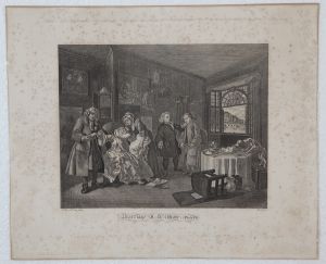 MUO-009699/03: Marriage a la mode (Plate VI): grafika
