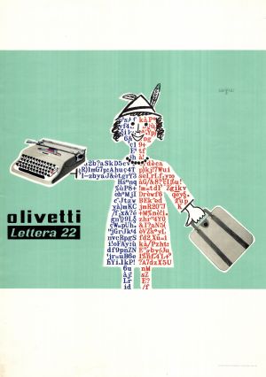 MUO-011028: Olivetti Lettera 22: plakat