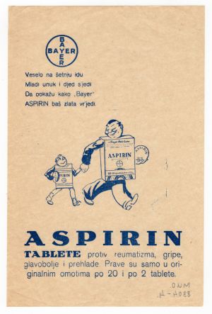 MUO-008304/04: ASPIRIN: omotni papir