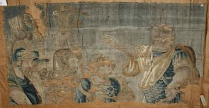 MUO-003546/02: Fragment tapiserije: fragment tapiserije