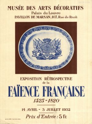 MUO-009979: FAIENCE FRANCAISE: plakat