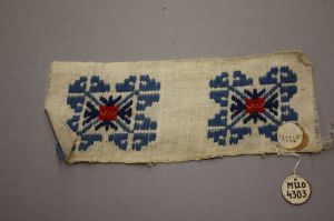 MUO-004303: Uzorak narodnog tkanja: uzorak narodnog tkanja