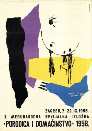 MUO-028127: II. Porodica i domaćinstvo, 1958: plakat