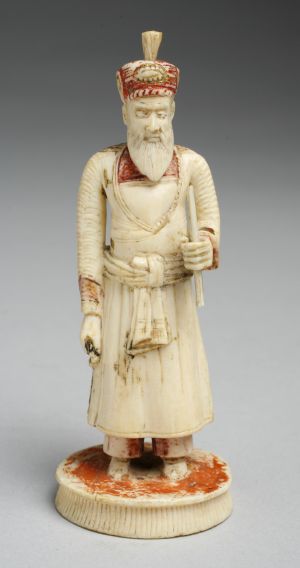 MUO-033142: Perzijski ili indijski velikodostojanstvenik (?): figurica
