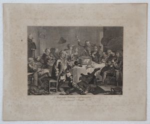 MUO-009699/08: A Harlot's Progress (Plate II): grafika