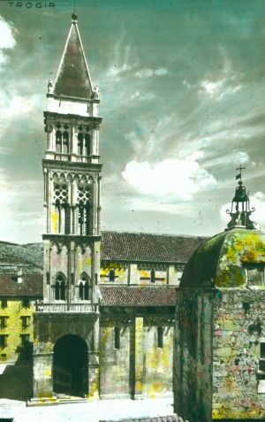 MUO-016980/248: TROGIR - ZVONIK KATEDRALE: dijapozitiv