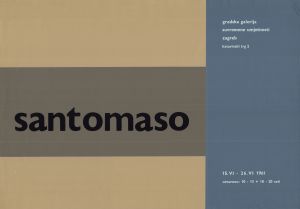 MUO-015284/01: santomaso: plakat