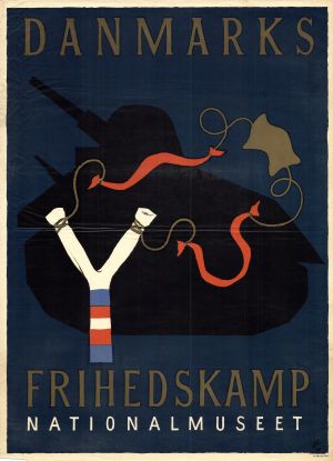 MUO-026950: Danmarks Frihedskamp nationalmuseet: plakat