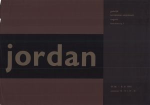 MUO-015289/01: jordan galerija suvremene umjetnosti zagreb: plakat