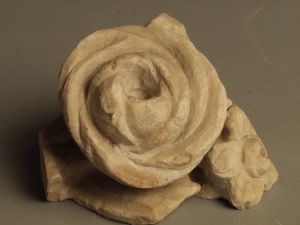 MUO-002809: Fragment cvjetne grane: oltarna dekoracija