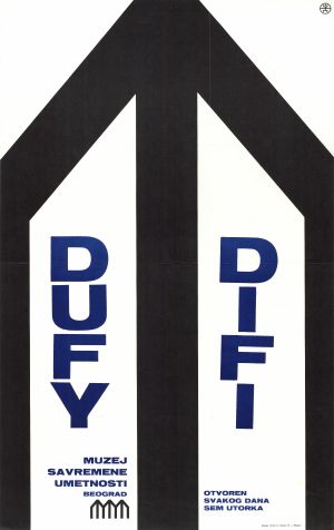 MUO-027547/02: Dufy Difi: plakat
