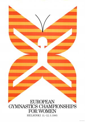 MUO-018416: European Gymnastics Championships for Women: plakat