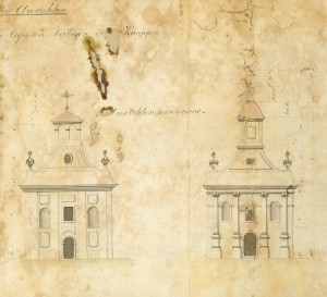 MUO-028852: Kapela Sveta tri kralja: arhitektonski nacrt