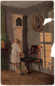 MUO-008846/36: Alfred Broge - Sestra u igri: razglednica