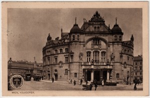 MUO-033939: Beč - Volksoper: razglednica