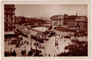 MUO-008745/201: Beč - Obala s Ferdinandovim mostom: razglednica