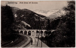 MUO-008745/171: Semmering - pruga s planinskim pejsažom: razglednica