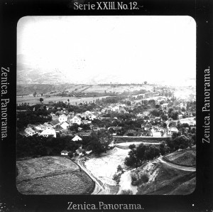 MUO-035113/23: BiH - Zenica; panorama: dijapozitiv