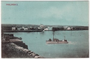 MUO-032968: Malinska - Panorama s mora: razglednica