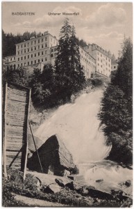 MUO-008745/81: BADGASTEIN Unterer Wasserfall: razglednica