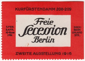MUO-026251: Freie Secession Berlin: marka