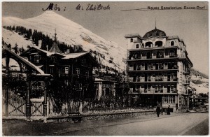 MUO-008745/334: Švicarska - Davos; sanatorij: razglednica