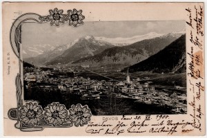 MUO-008745/370: Švicarska - Davos: razglednica