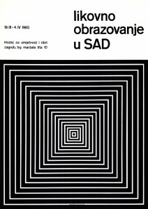 MUO-022432/01: likovno obrazovanje u SAD: plakat