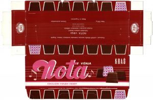 MUO-052749: čokoladni punjeni desert Nota - višnja: kutija