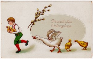 MUO-008745/1079: Freundliche Ostergrüsse: čestitka