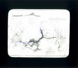 MUO-035117/06: Mapa Panamskog kanala: dijapozitiv