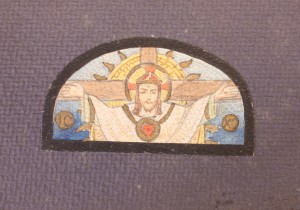 MUO-036362: Isus ma križu: skica za mozaik