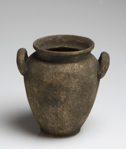 MUO-004168/01: Vaza s dvije ručke (imitacija trojanske keramike): vaza s dvije ručke