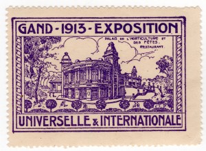 MUO-026291/01: Exposition Universelle & Internationale Gand 1913: marka